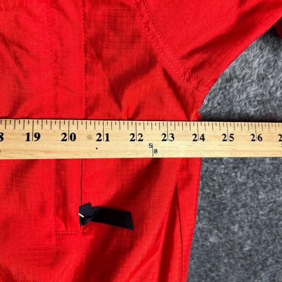 Patagonia Glade Runner Jacket Mens Large Hooded Full Zip Red Outdoors Ski Snow - Picture 7 of 10